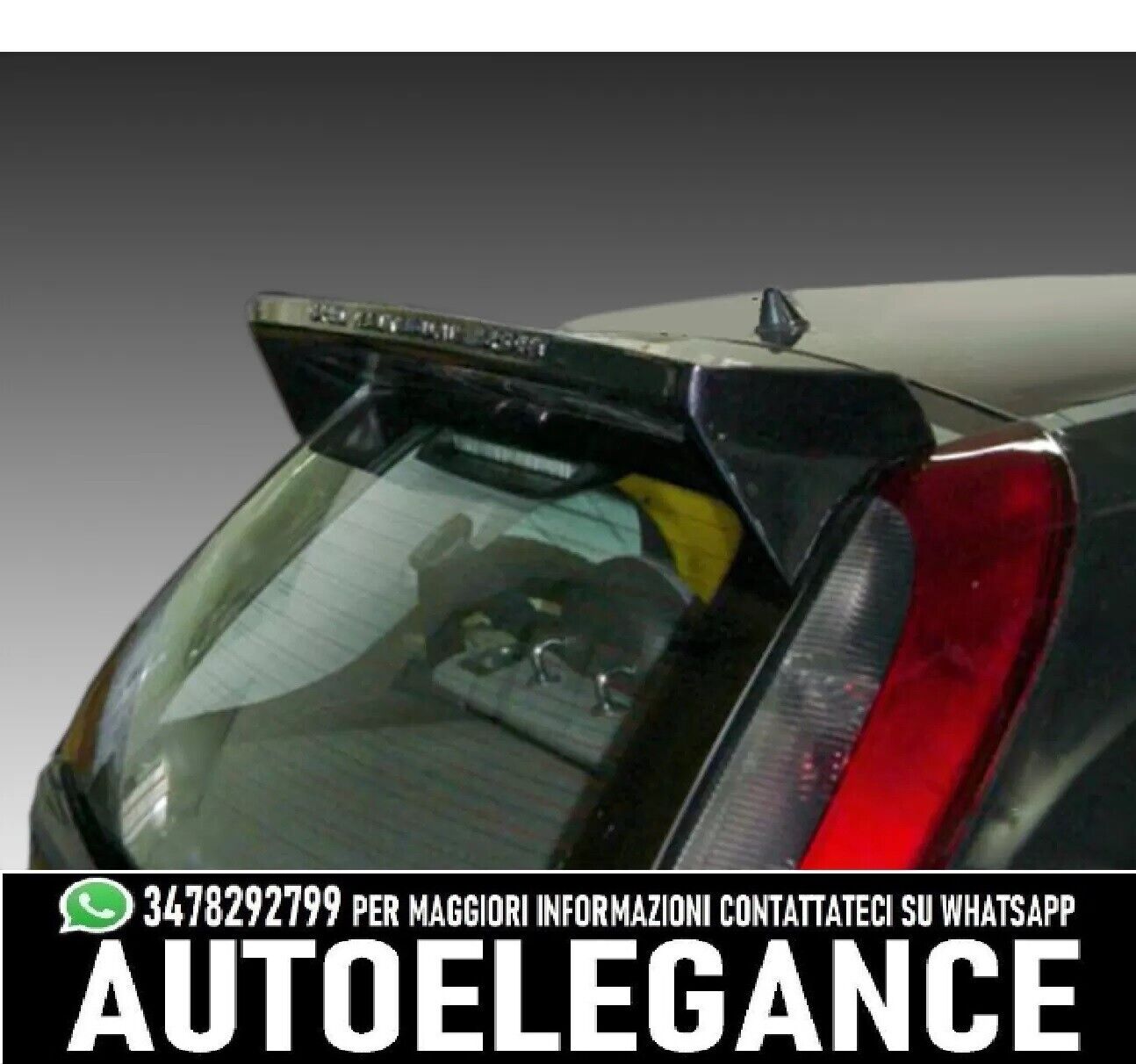 Roof spoiler Opel Corsa C Sport (2000-2006)
