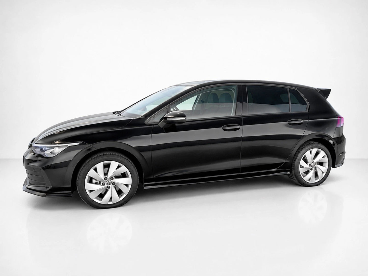 👉Estensioni laterali per Volkswagen Golf MK8/MK8 Facelift in ABS nero lucido👈