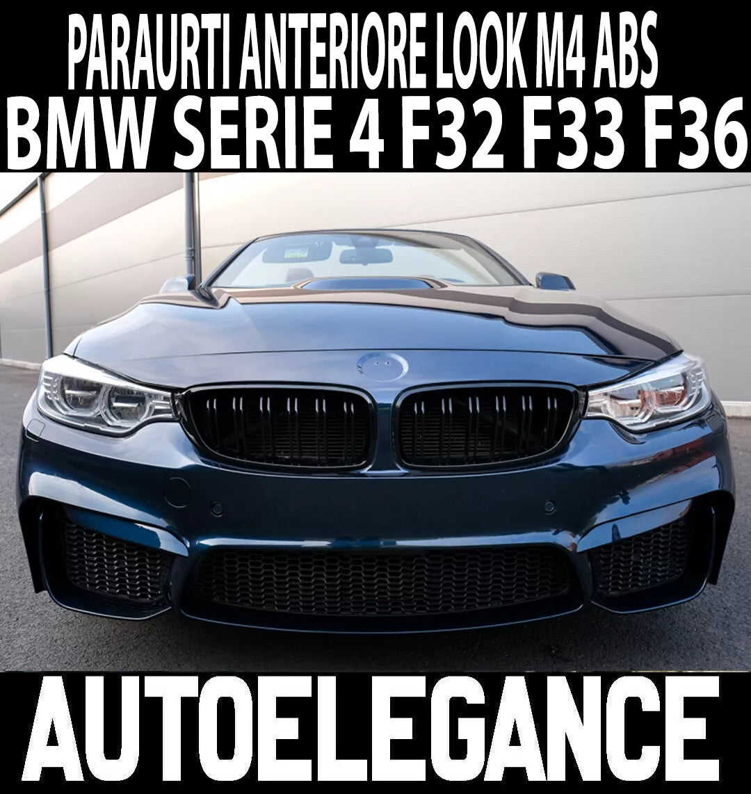 BMW Serie 4 F32 F33 F36 2013 Al 2017 Paraurti Anterioree Complete Look M4