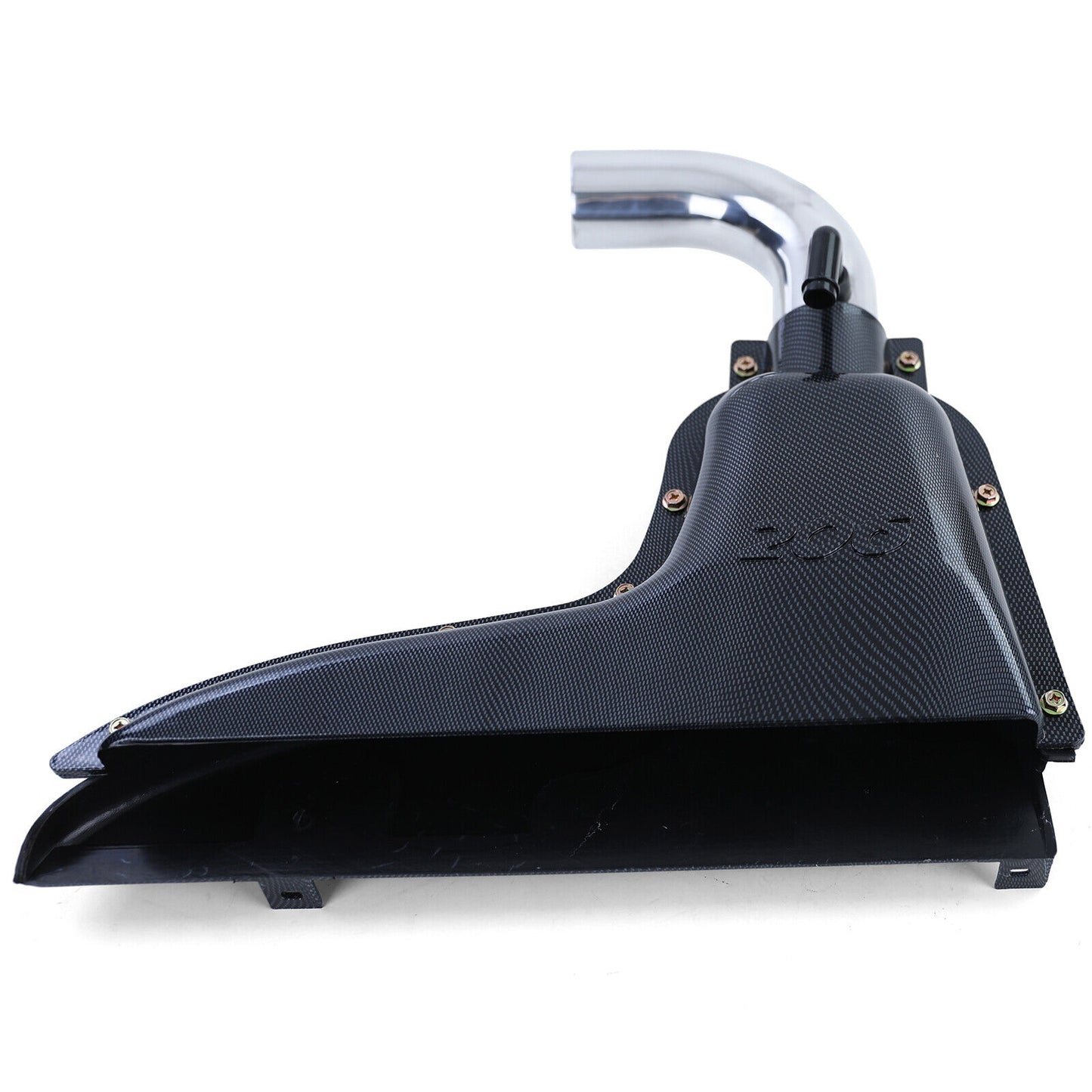 Filtro Aria Sport Aspirazione Airbox Carbon Look per Peugeot 206
