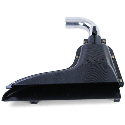 Filtro Aria Sport Aspirazione Airbox Carbon Look per Peugeot 206