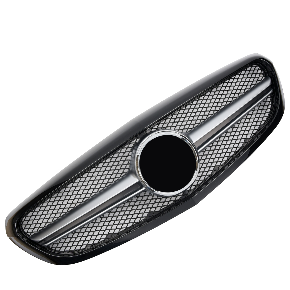 Sports grille for Mercedes W205 CLASSIC C 2014-2018 C63 AMG LOOK BLACK 