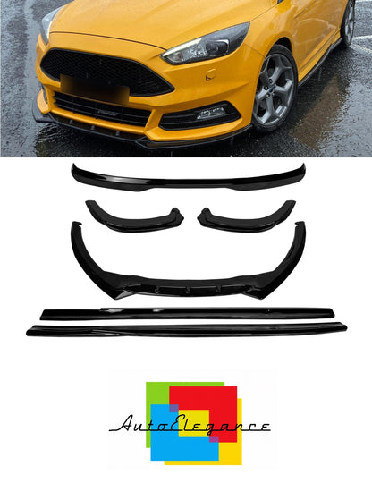 💕Bodykit  adatto per  FORD FOCUS ST MK3  nero  lucido💕