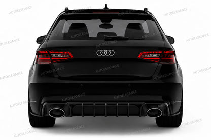 👉Spoiler adatto per Audi RS3 8V Sportback (2015-2016) Facelift (2017-2019)👈