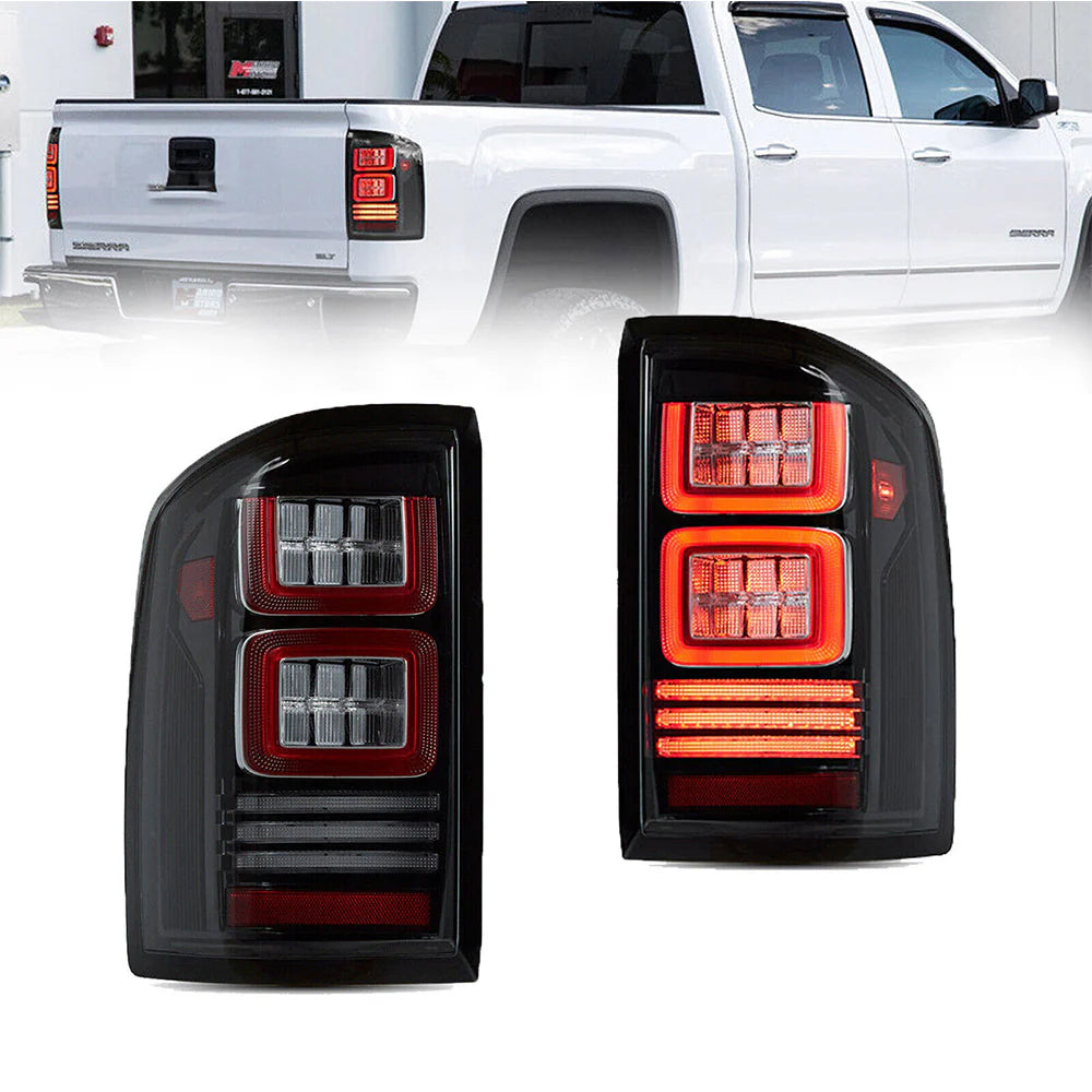 Gruppi ottici posteriori FULL LED GMC Sierra 1500 2500 3500 2014-2018