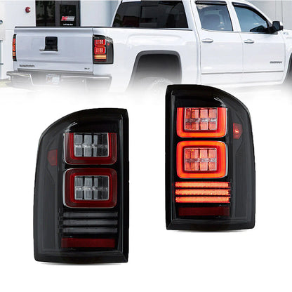 Gruppi ottici posteriori FULL LED GMC Sierra 1500 2500 3500 2014-2018