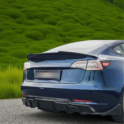 💫 Diffusore Posteriore Performance Nero Lucido adatto per Tesla Model 3 💫