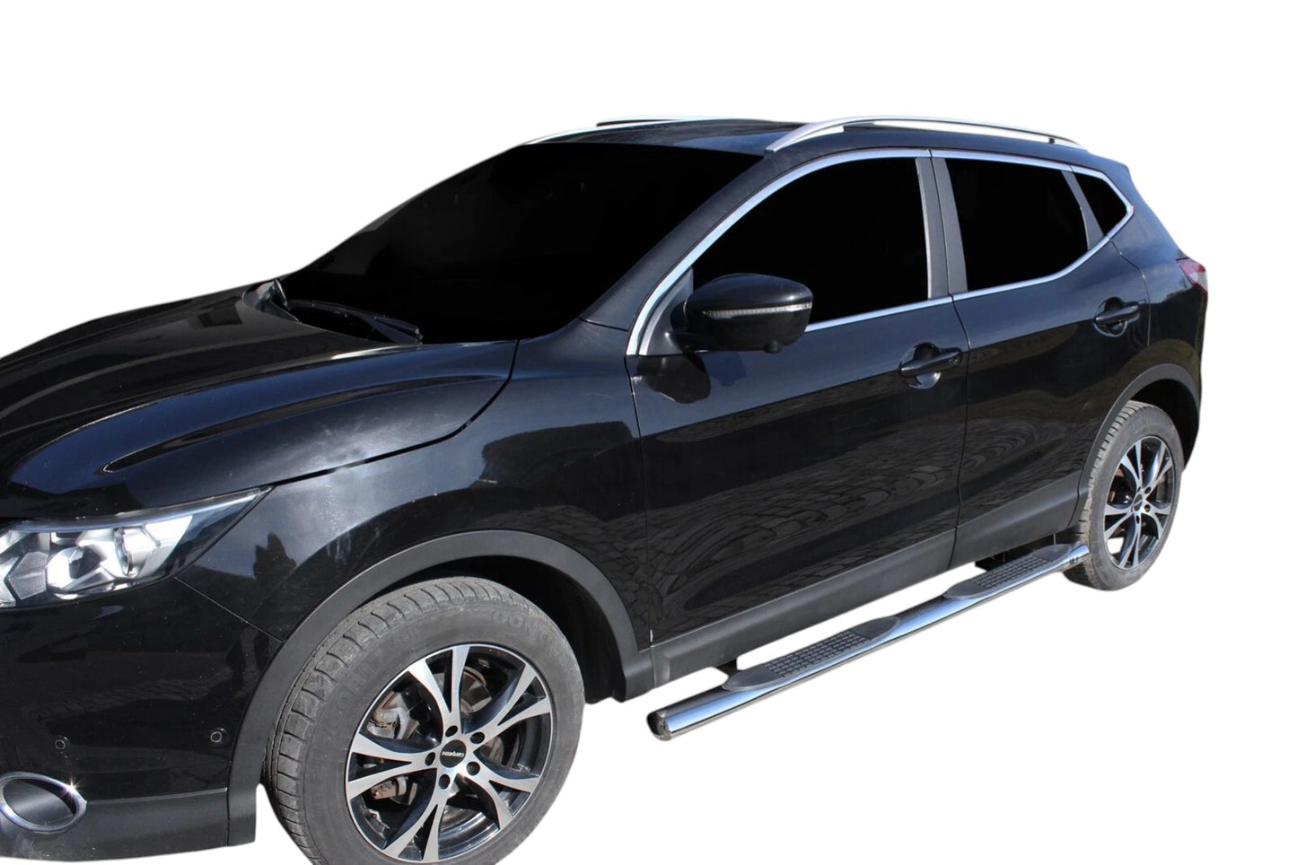 🔥ART.8599 BARRE LATERALI PEDANE INOX NISSAN QASHQAI J11 2014-2018🔥