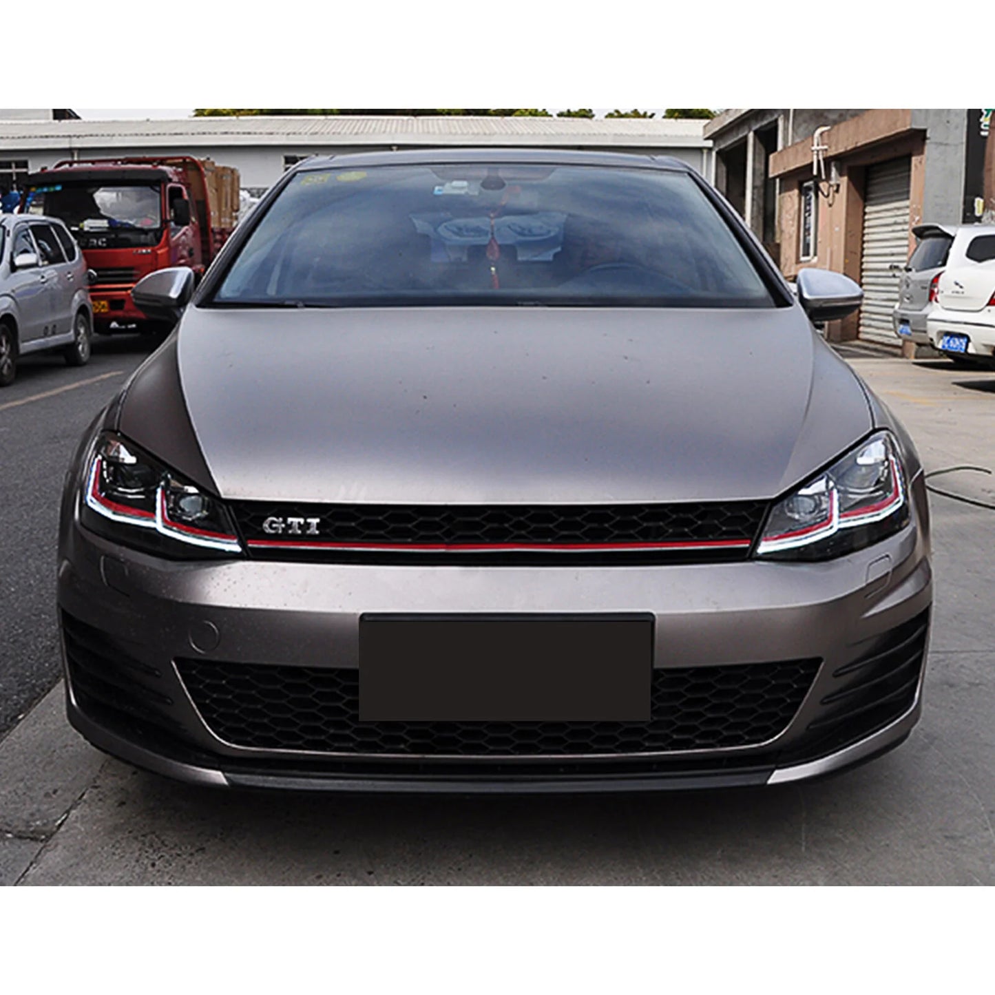 💫ART.4923 Fari Anteriori LED "Silver Line" adatti per VW GOLF 7 2012-2017💫