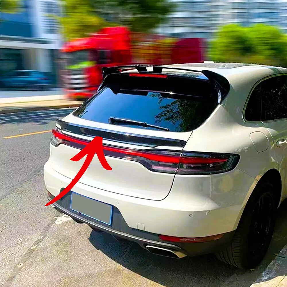 ✨Glossy Black Rear Spoiler Kit Suitable For Porsche Macan 2014+✨
