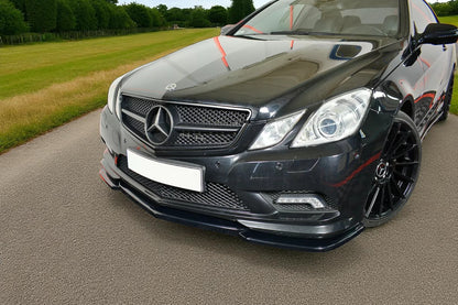 🔥Splitter Anteriore Nero Lucido in ABS per Mercedes Classe E Coupé W207 AMG🔥