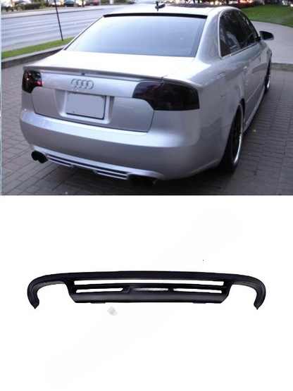🔥Diffusore Posteriore per Audi A4 B7 (2004–2008) Tuning Sportivo per Paraurti🔥