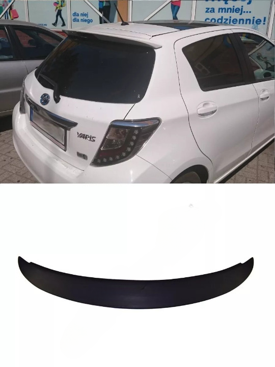 🔥Spoiler Posteriore Tetto per Toyota Yaris 3 (2011+) – Tuning Sportivo in ABS🔥