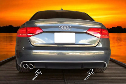 ✨Diffusore Posteriore per Paraurti Audi A4 B8 (2007–2012) Non S-Line – Sedan ✨