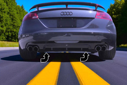 ✨Diffusore Posteriore per Paraurti in ABS per Audi TT 8J Coupé / Cabrio ✨