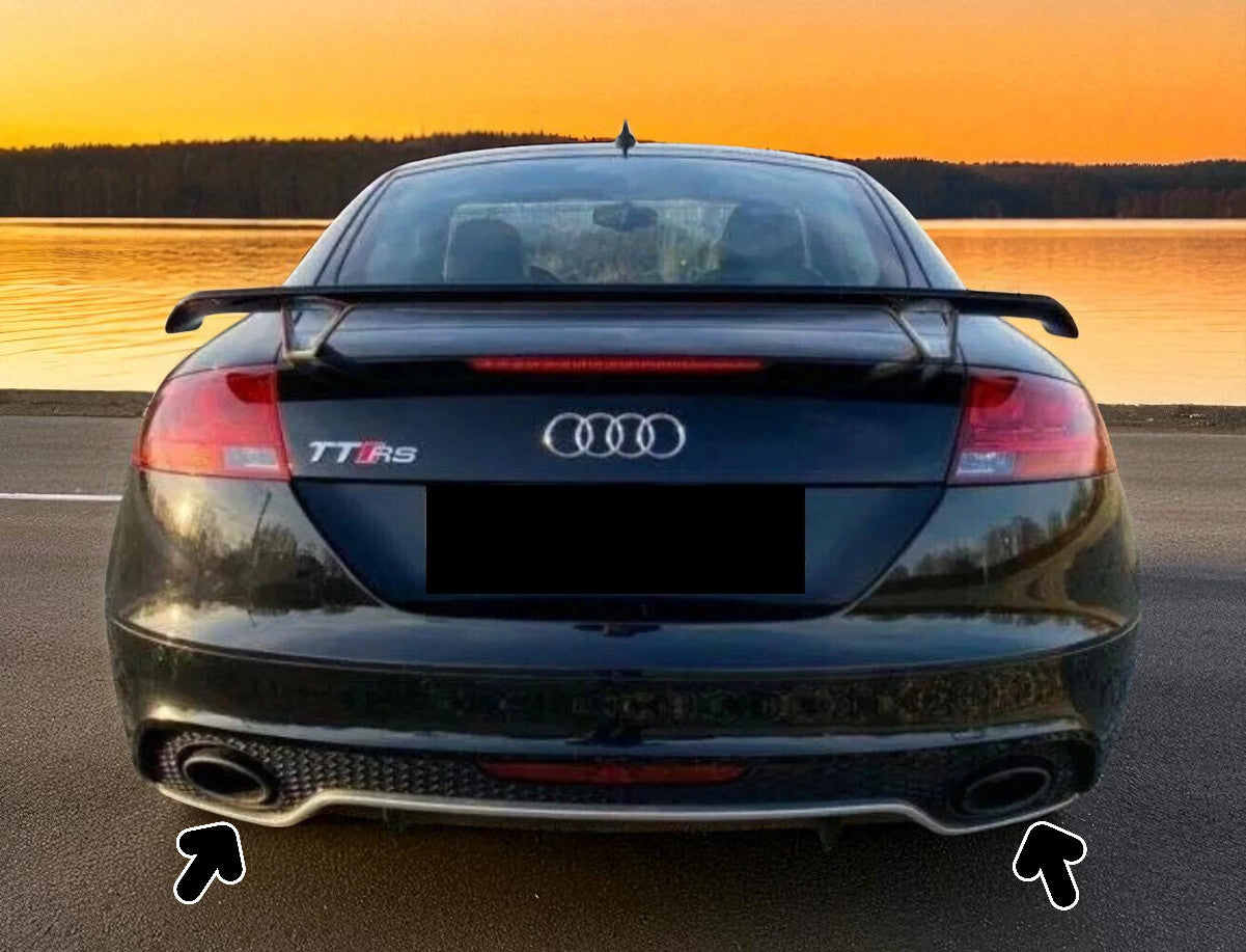 🔥Difusor Trasero para Parachoques Audi TT 8J Coupé/Cabrio S-Line (2006–2014) 🔥