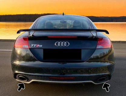 🔥Difusor Trasero para Parachoques Audi TT 8J Coupé/Cabrio S-Line (2006–2014) 🔥