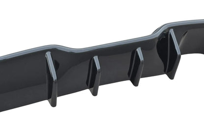 ✨Diffusore Posteriore Nero Lucido ADATTO Per Ford Fiesta Mk7 St Facelift 13-17✨