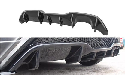 🔥Diffusore Posteriore Nero Lucido per Ford Fiesta Mk7 ST 🔥