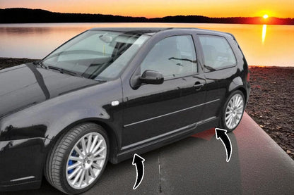 ✨Minigonne Laterali per VW Golf 4 (3 Porte) 1997–2006 – Estensioni Parafango ✨