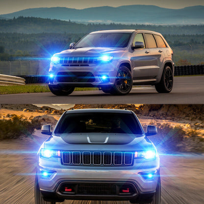 For Jeep Grand Cherokee 2019 2020 2021 LED Combo Headlights High/Low Beam 