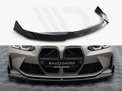💕 Splitter   adatto per   BMW M4 G82 / M3 G80   nero lucido 💕