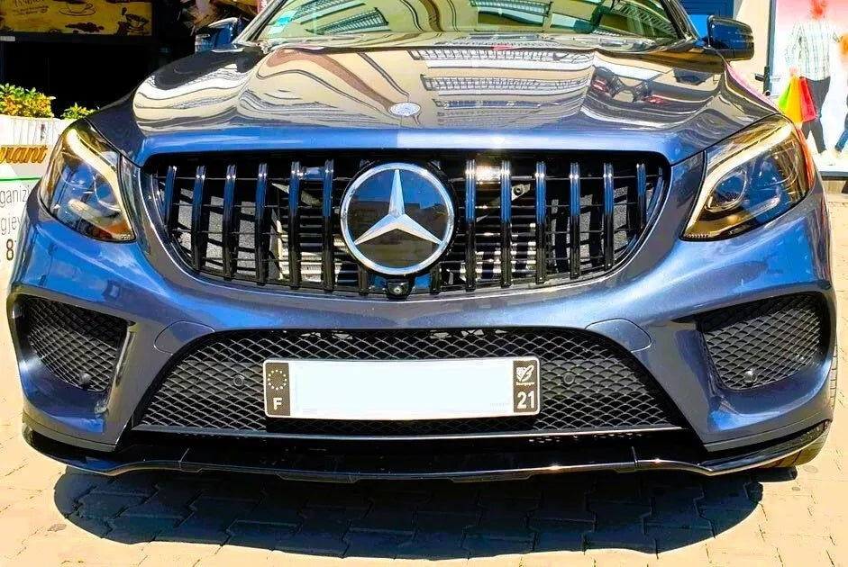 ✨Glossy Black GTR Grille FITS FOR Mercedes GLE Class W166 15-19✨