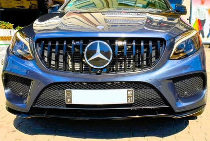 ✨Glossy Black GTR Grille FITS FOR Mercedes GLE Class W166 15-19✨