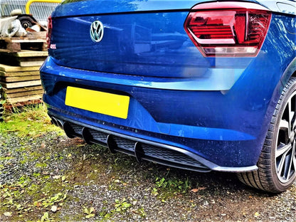 😎Diffusore posteriore adatto per VW Volkswagen Polo MK6 GTI AW2018+😎