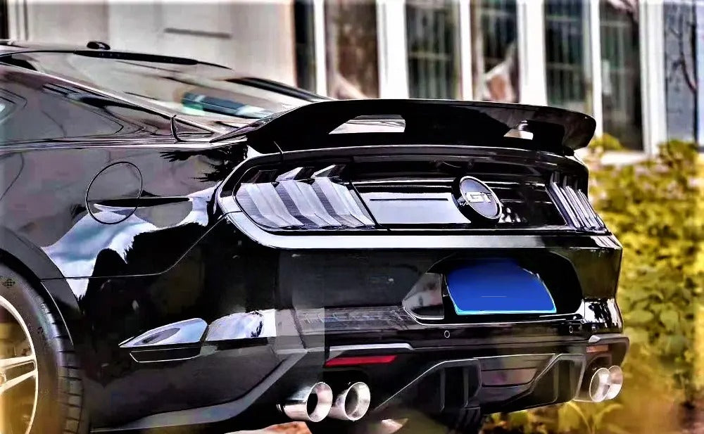 💎KIT Spoiler Nero Lucido adatto per Ford Mustang Shelby GT500 Style💎