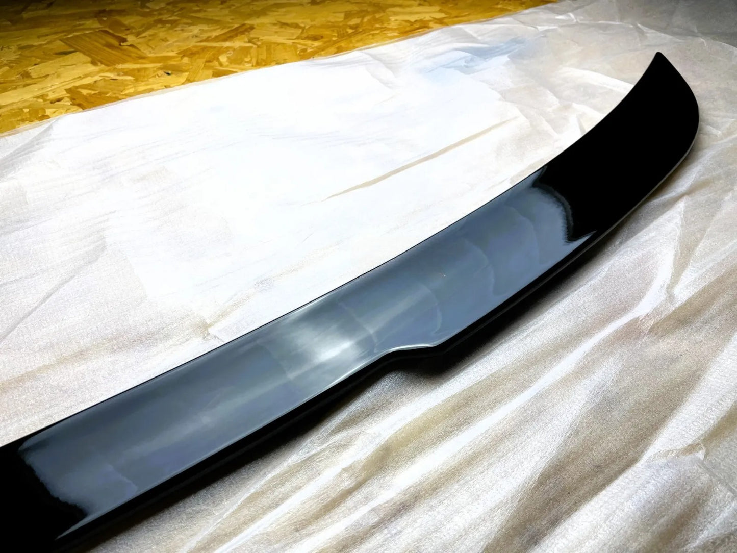 🤍KIT Spoiler Nero Lucido Adatto Per Audi A7 S7 RS7 2018+🤍