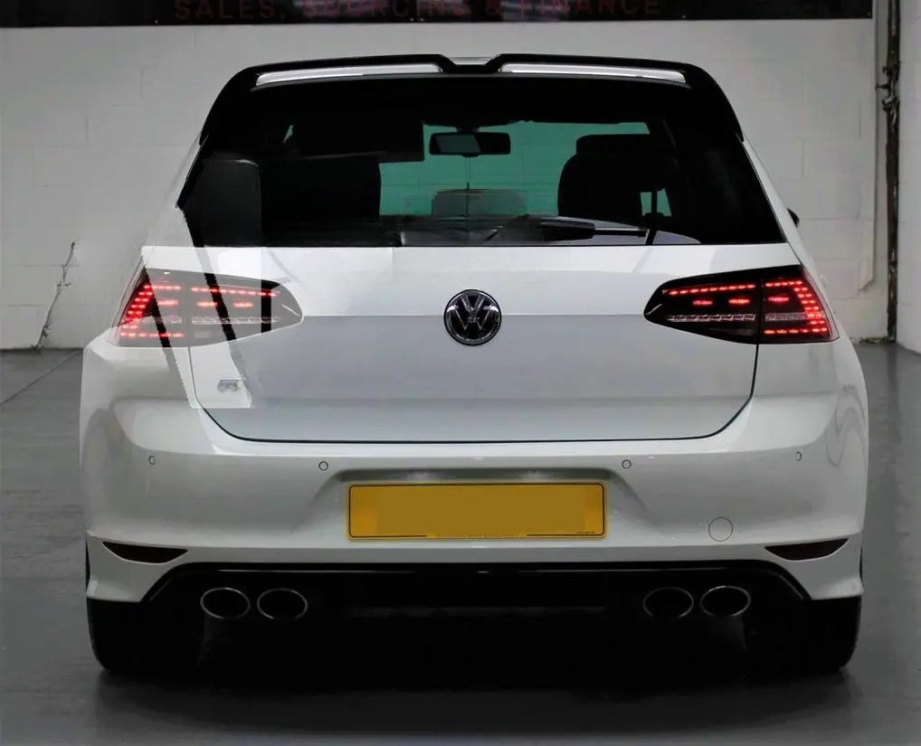 ⭐Glossy Black Rear Spoiler Suitable for VW Golf R⭐