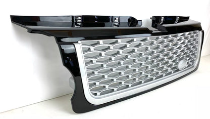 Front Grille for Range Rover Sport L320 (05-09) Autobiography Look Silver Black