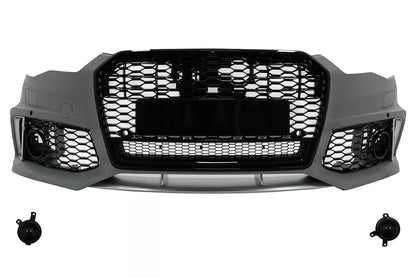 🤩Paraurti per Audi A6 C7 4G MOPF 2015-2018 RS6 look con griglia radiatore🤩
