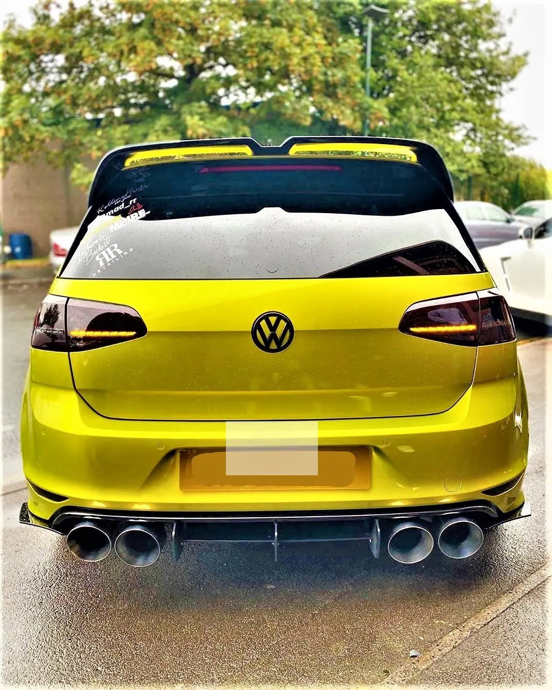 ⚡Diffuser KIT suitable for VW Golf R MK7 2013-2016⚡