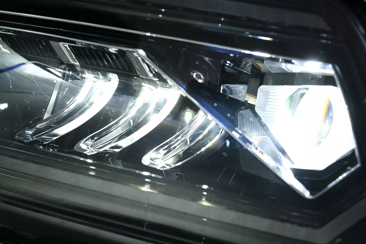 😎Fari LED per Mustang V Pre-Facelift 05-09 Luci Svolta Dinamiche Headlights😎