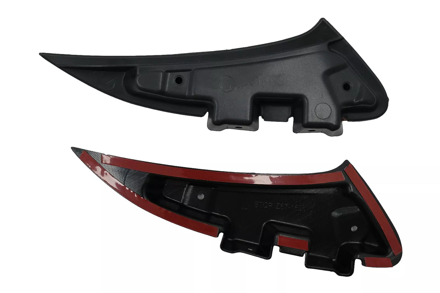 😍Parachoques Flaps Aletas para Mercedes CLA X118 C118 19+ Negro 45S Look😍