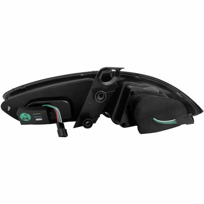 FANALI POSTERIORI LED PER SEAT LEON 1P1 1PA 09-12 NERI