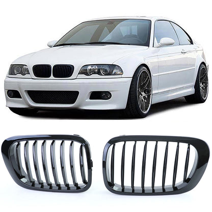 Performance Gloss Sport Grille suitable for BMW 3 Series E46 Coupe Cabrio 99-03