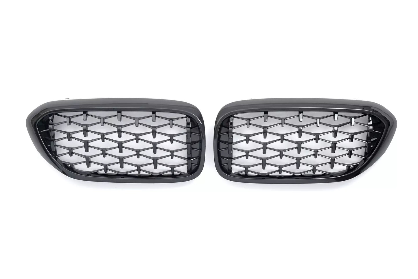 🤩GRIGLIA  DIAMANTE NERO LUCIDO ADATTO PER ADATTO PER BMW SERIE 5 G30 G31 🤩