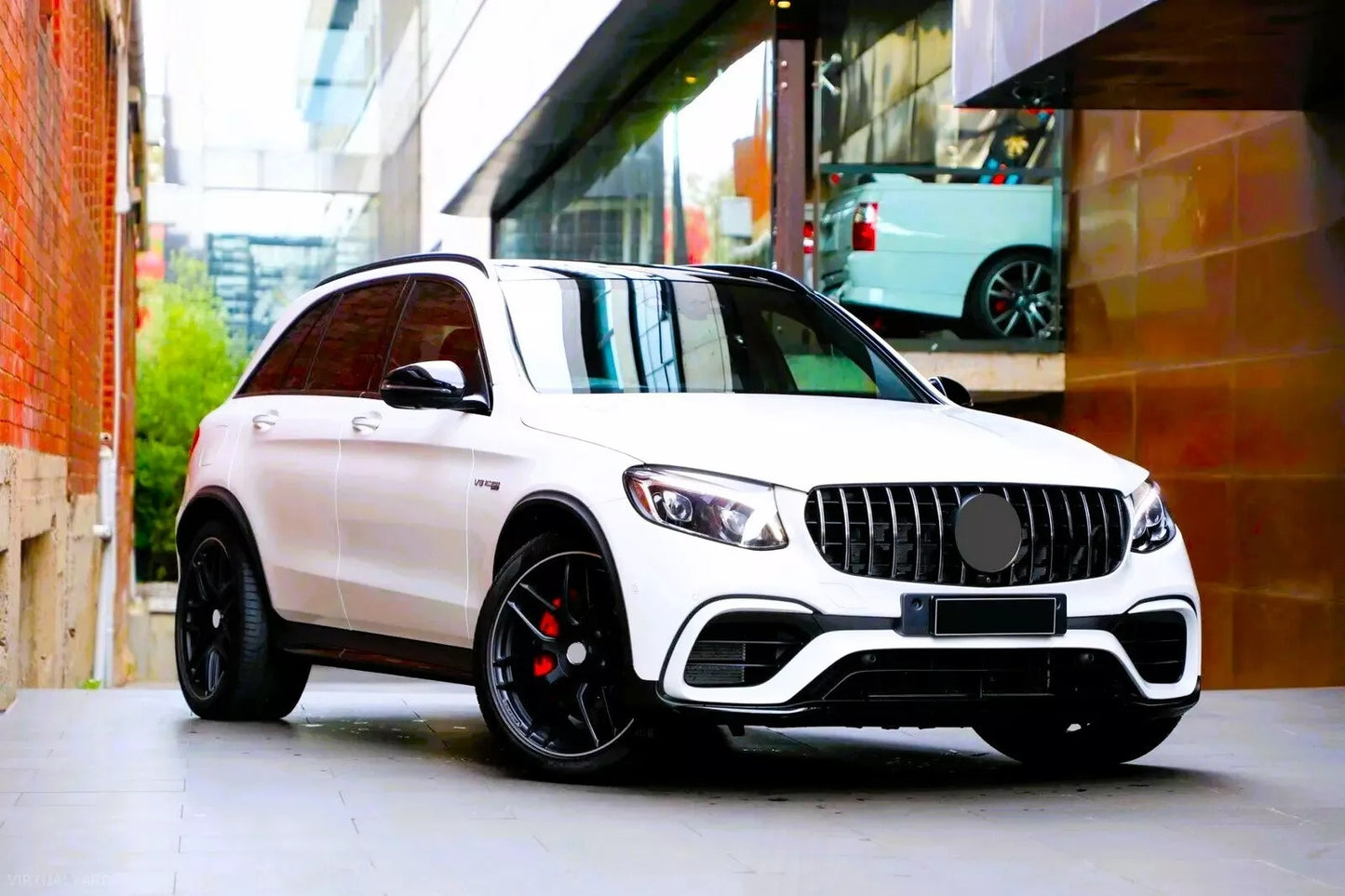 ✨Glossy Black GTR Grille SUITABLE FOR Mercedes GLC Class W253✨