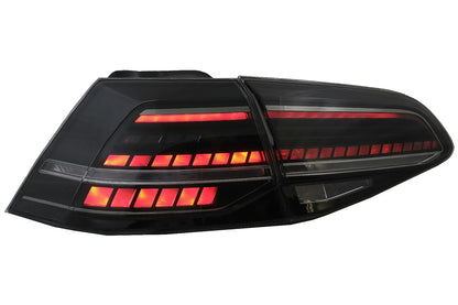 😍Fanali LED per VW Golf 7 e 7.5 VII 12-20 Facelift Retrofit G7.5 Look Dynamic😍