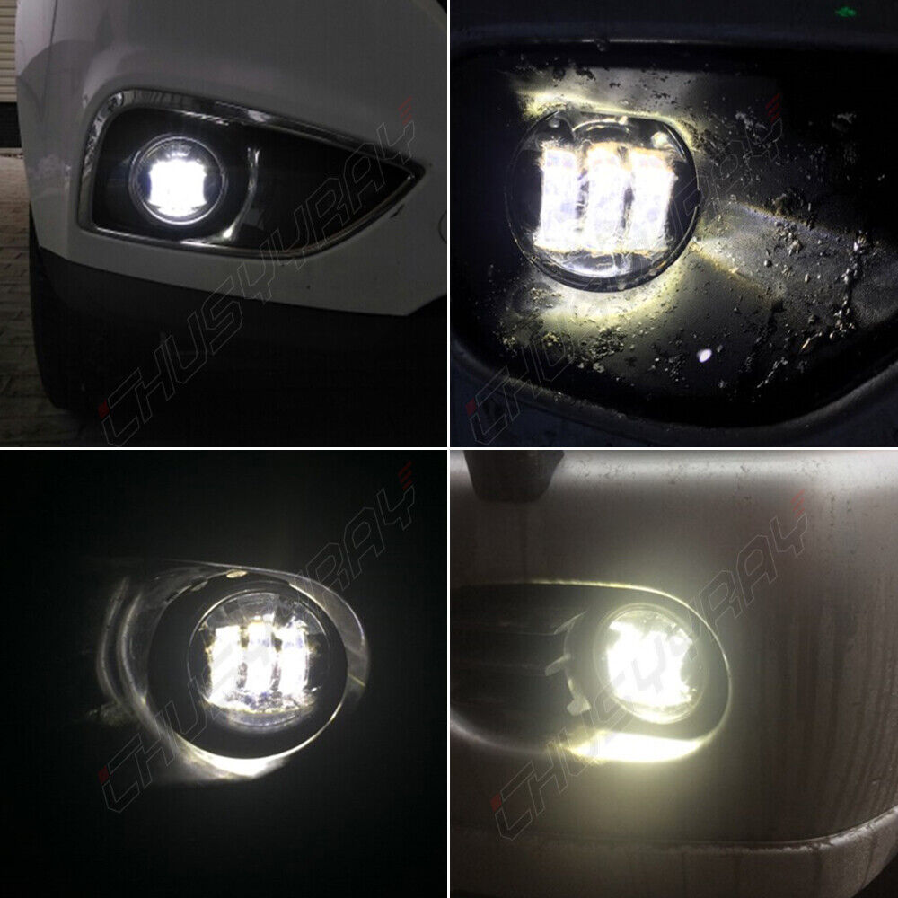 7" LED Headlights Fog Lamp Turn Signal Light For 2003-2007 Jeep Liberty
