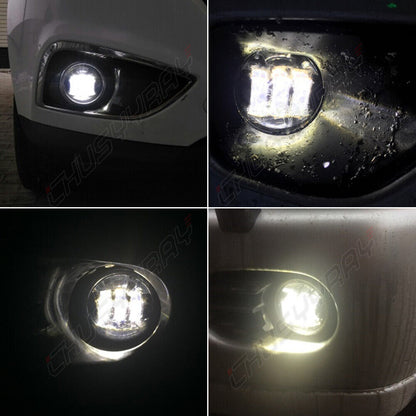 7" LED Headlights Fog Lamp Turn Signal Light For 2003-2007 Jeep Liberty