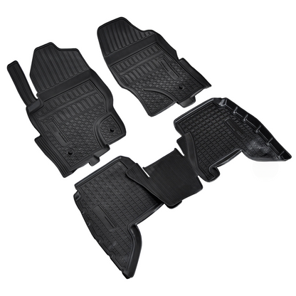 TAPPETI , TAPPETINI AUTO IN GOMMA ADATTI PER NISSAN PATHFINDER R51 2005-2014