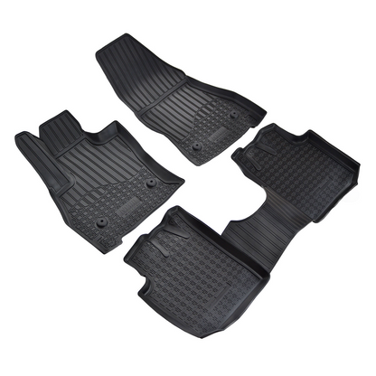 TAPPETI , TAPPETINI AUTO IN GOMMA ADATTI PER FIAT 500L dal 2012