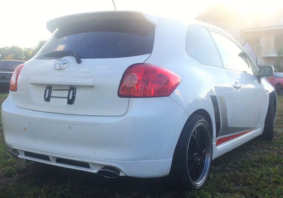 SPOILER ADATTO PER TOYOTA AURIS 2006-2009
