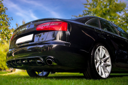 DIFFUSORE ADATTO PER AUDI A6 C7 2011-2014 ( non per S-Line )