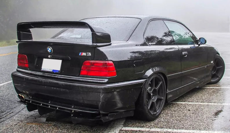 🖤KIT SPOILER ADATTO PER BMW SERIE 3 E36 STILE M3 GT CLASS 2 (1990-1999 )🖤