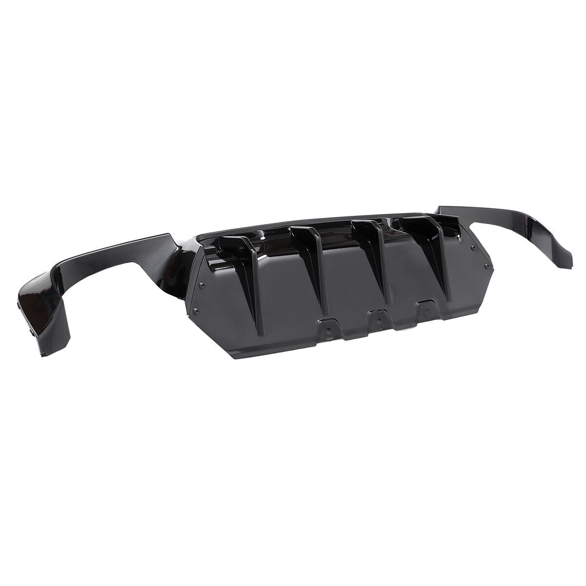 Diffusore posteriore diffusore 4 tubi adatto per BMW Serie 5 F10 F11 look sportivo